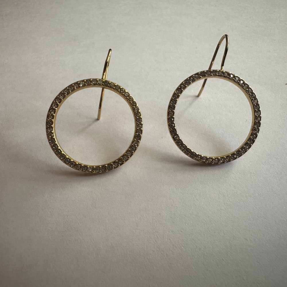 Kate Spade Gold Circle Earrings